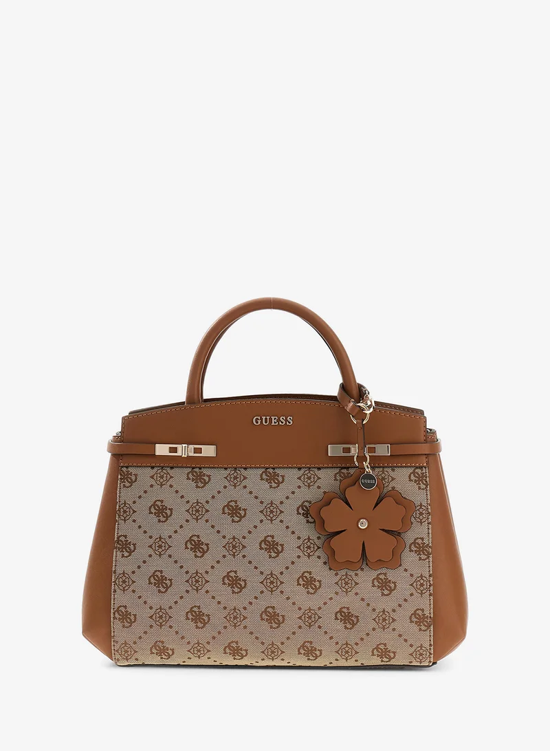 GUESS Melinda Triple Compartment Satchel Bag